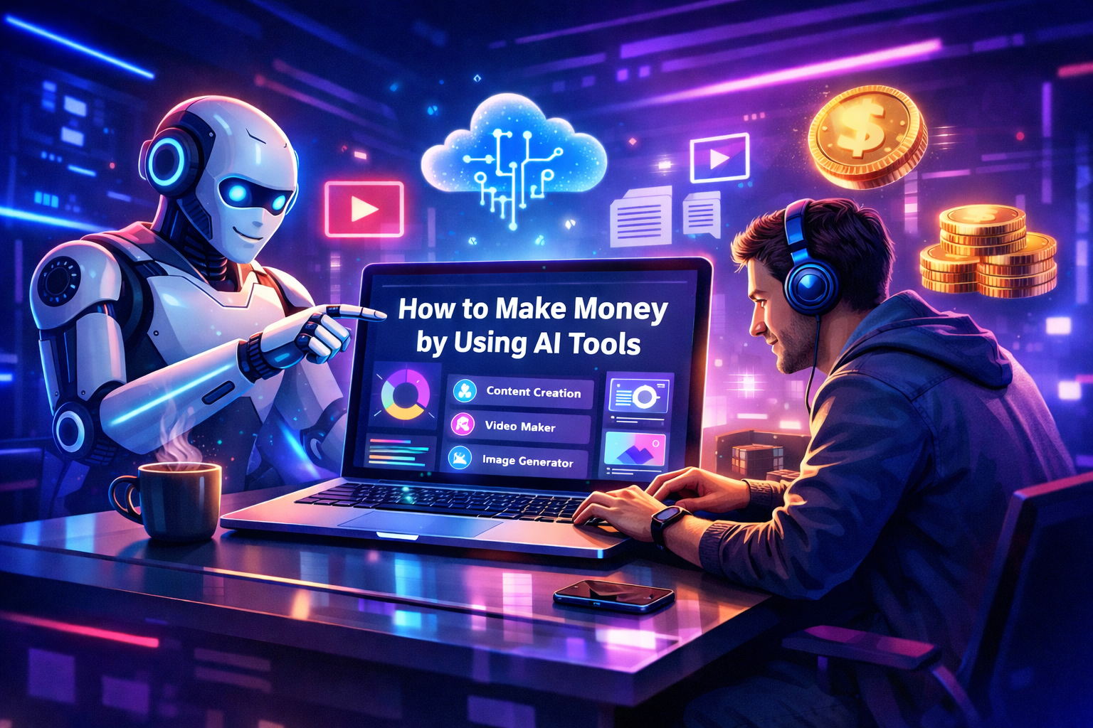 Best AI Tools to Make Money Online using advanced artificial intelligence technology in 2026