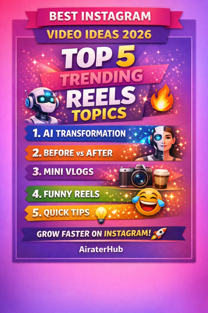 Trending Rae Instagram Best Instagram Top 5 Trending Video Topics
